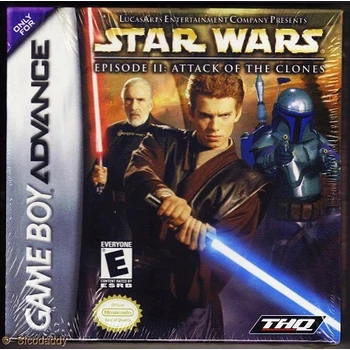 THQ Star Wars Episode II Attack Of The Clones Refurbished GameBoy Game